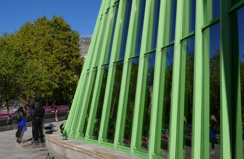 Fassade der Staatsgalerie Stuttgart